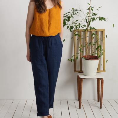 Pantalon en lin à cordon VOLGA