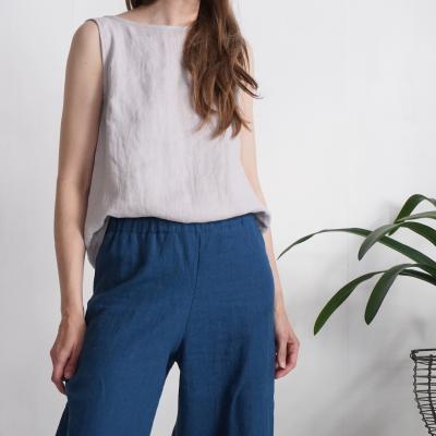 Pantalon large en lin MAHI