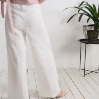 Pantalon large en lin MAHI