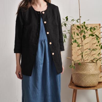 Veste en lin boutonnée VOLTA