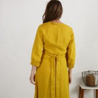 Robe en lin à nouer devant WARBURTON
